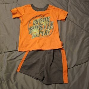 **3/$15!** Kids Orange and Gray Matching Set